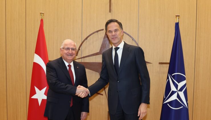 Bakan Güler, NATO Genel Sekreteri Rutte İle Brüksel’de Görüştü