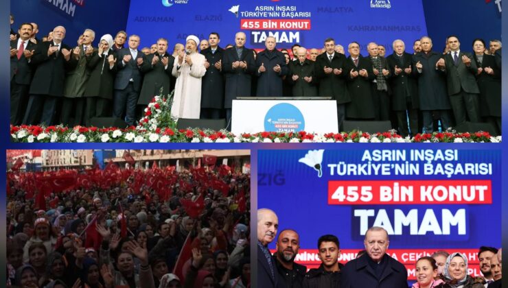 Hatay’da 455 Bininci Afet Konutu Teslim Edildi