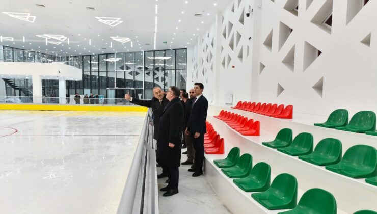 Van’da Modern Buz Pateni Pisti Hizmete Giriyor