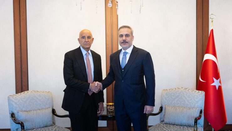 Bakan Fidan, ABD Suriye Özel Temsilcisi Barrack’ı Kabul Etti