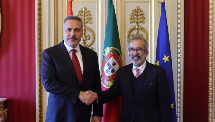 Dışişleri Bakanı Hakan Fidan, Portekizli Mevkidaşı Paulo Rangel ile Görüştü