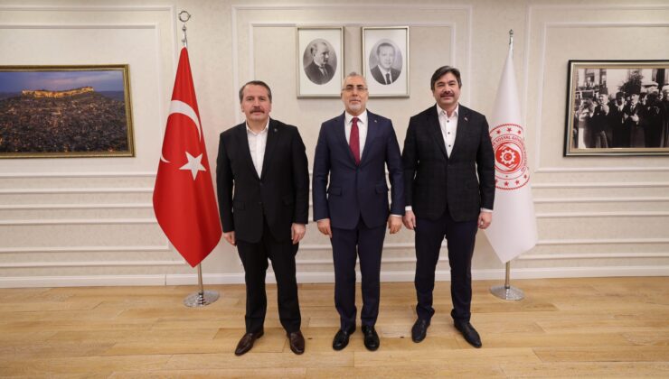 Bakan Işıkhan Memur-Sen Heyetini Kabul Etti: Masada 3600 Ek Gösterge ve Sosyal Haklar Var