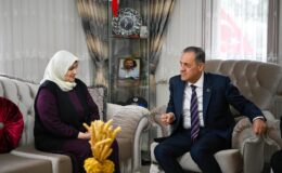 Vali Dr. Ahmet Hamdi Usta’dan Şehit Aileleri ve Gazilere Bayram Ziyareti