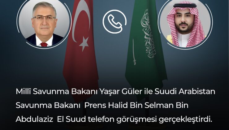 Yaşar Güler, Suudi Mevkidaşı İle Görüştü