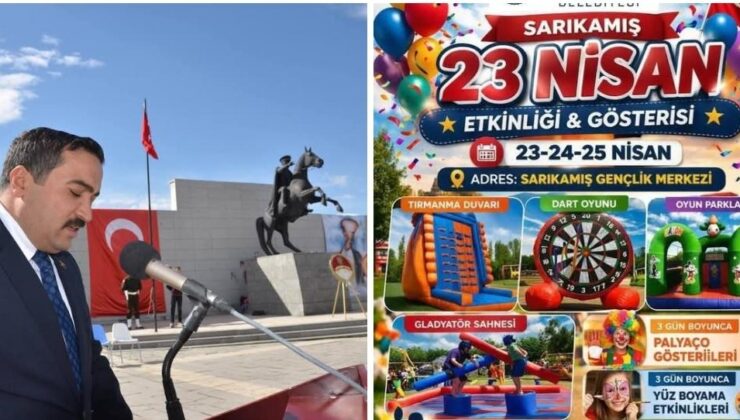 Sarıkamış’ta 23 Nisan Şenlikleri Ertelendi