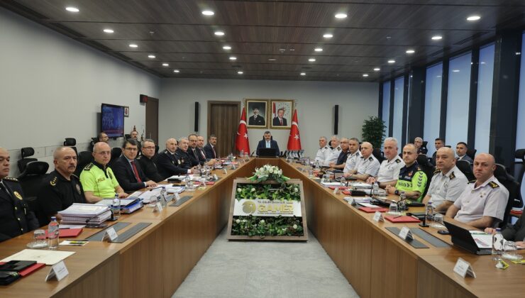 İçişleri Bakanlığı’nda NATO Zirvesi Öncesi Güvenlik Toplantısı Gerçekleştirildi