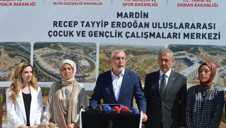 Bakan Işıkhan, Mardin’deki Dev Gençlik Merkezini İnceledi