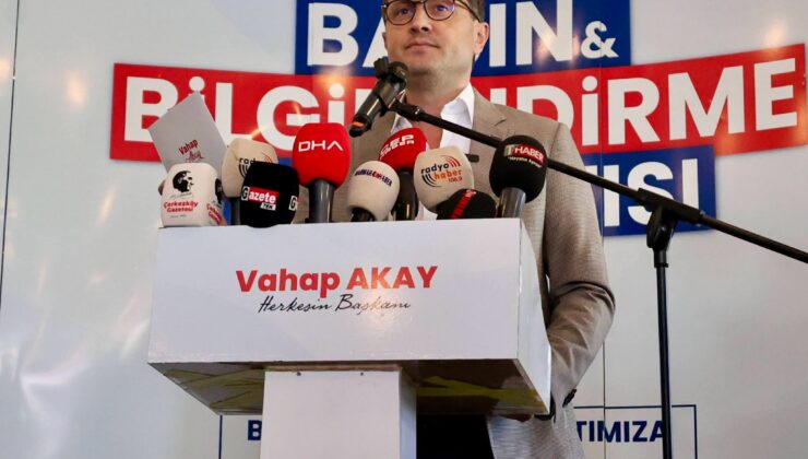 ÇERKEZKÖY BELEDİYE BAŞKANI VAHAP AKAY CHP’DEN İSTİFA ETTİ