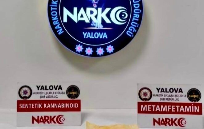 Yalova’da narkotik operasyonu: 2 tutuklama